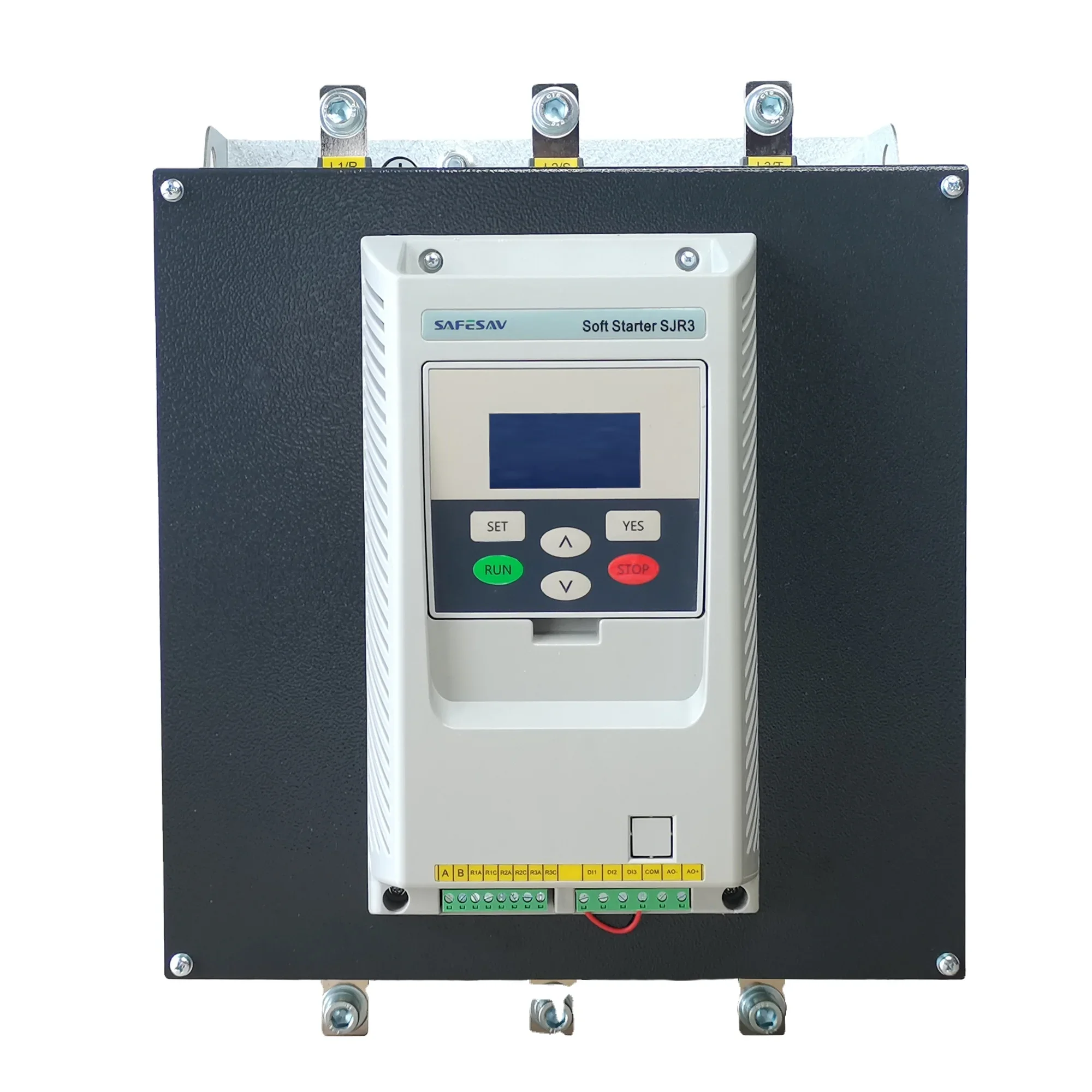 Safesav Motor soft starter 3 phase 380V LE external bypass series online soft starter 160kW 50/60Hz