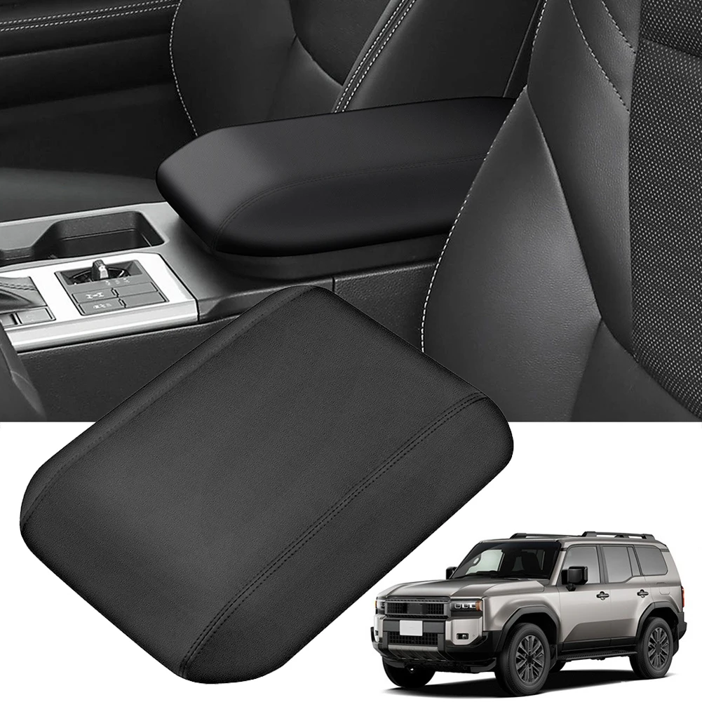 

Car Armrest Cover Center Console Cover Brand New Condition Custom Fit For Toyota Easy Installation For Prado LC250