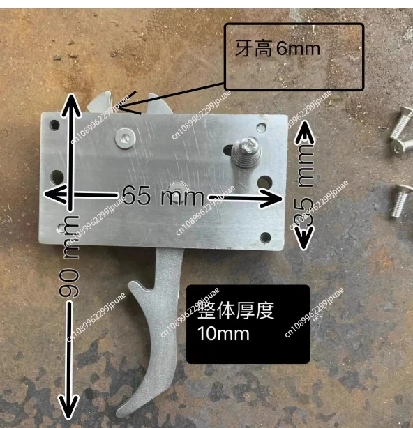 

Classic small circumference mechanical lock, wire rope lock DIY touch switch