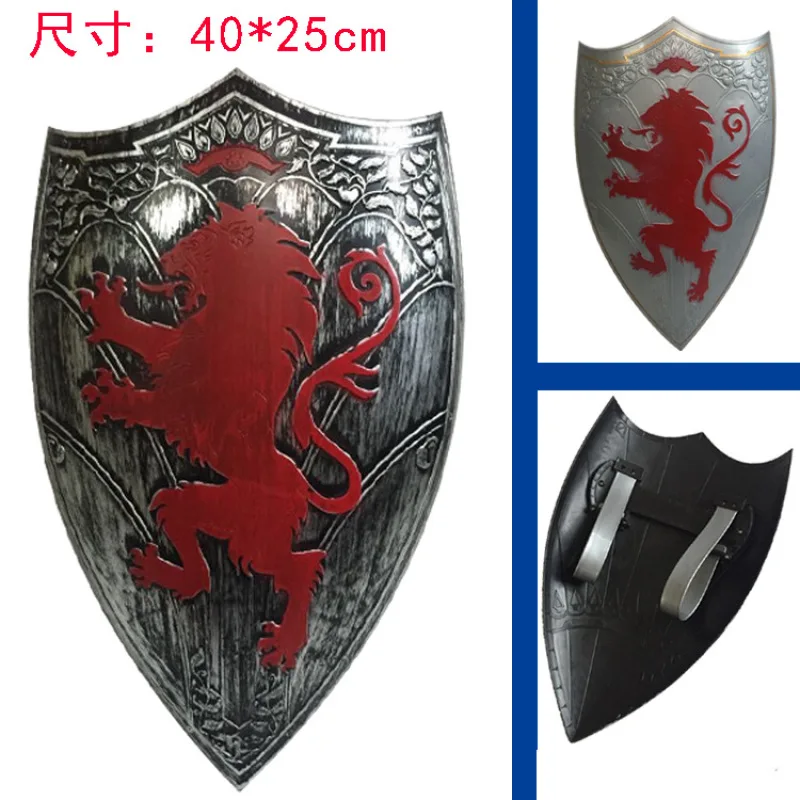 Roman Shield Lion Shield Performance Cosplay Toy Animation Props Clothing Accessories