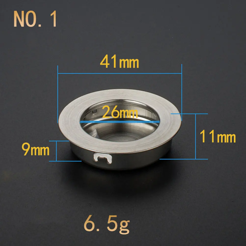 

15pcs Stainless Steel Drawer Handle Cabinet Pull Sliding Door Grip Hidden Furniture Bar Flat Inclined Each Silver Tone