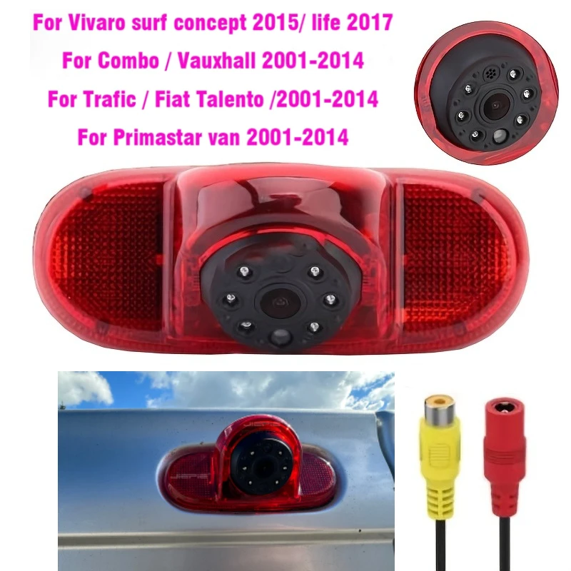 Error-Free Backup Camera for Renault Traffic, Vauxhall Vivaro, Combo - Car Rear View Camera, Easy Installation, Reverse Camera