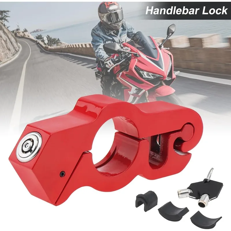 

1 шт., замок на руль мотоцикла, противоугонная ручка дроссельной заслонки, тормозной замок сцепления, регулируемый универсальный для автомобиля, мотоцикла, мопеда, скутера