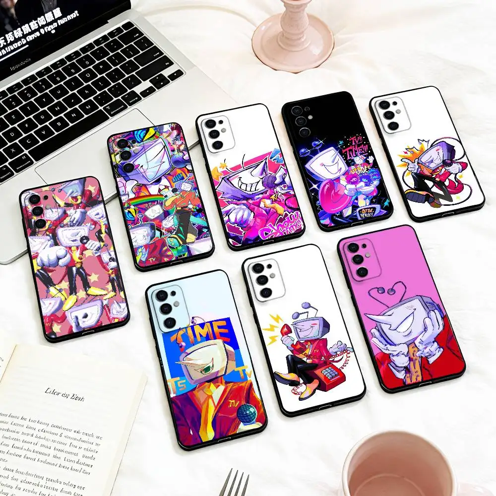D-DeltaruneS T-Tenna   Phone Case For Samsung S 25,24,23,22,30,21,10,9,Ultra,Plus,Lite,FE,4,5 G Soft Black Case