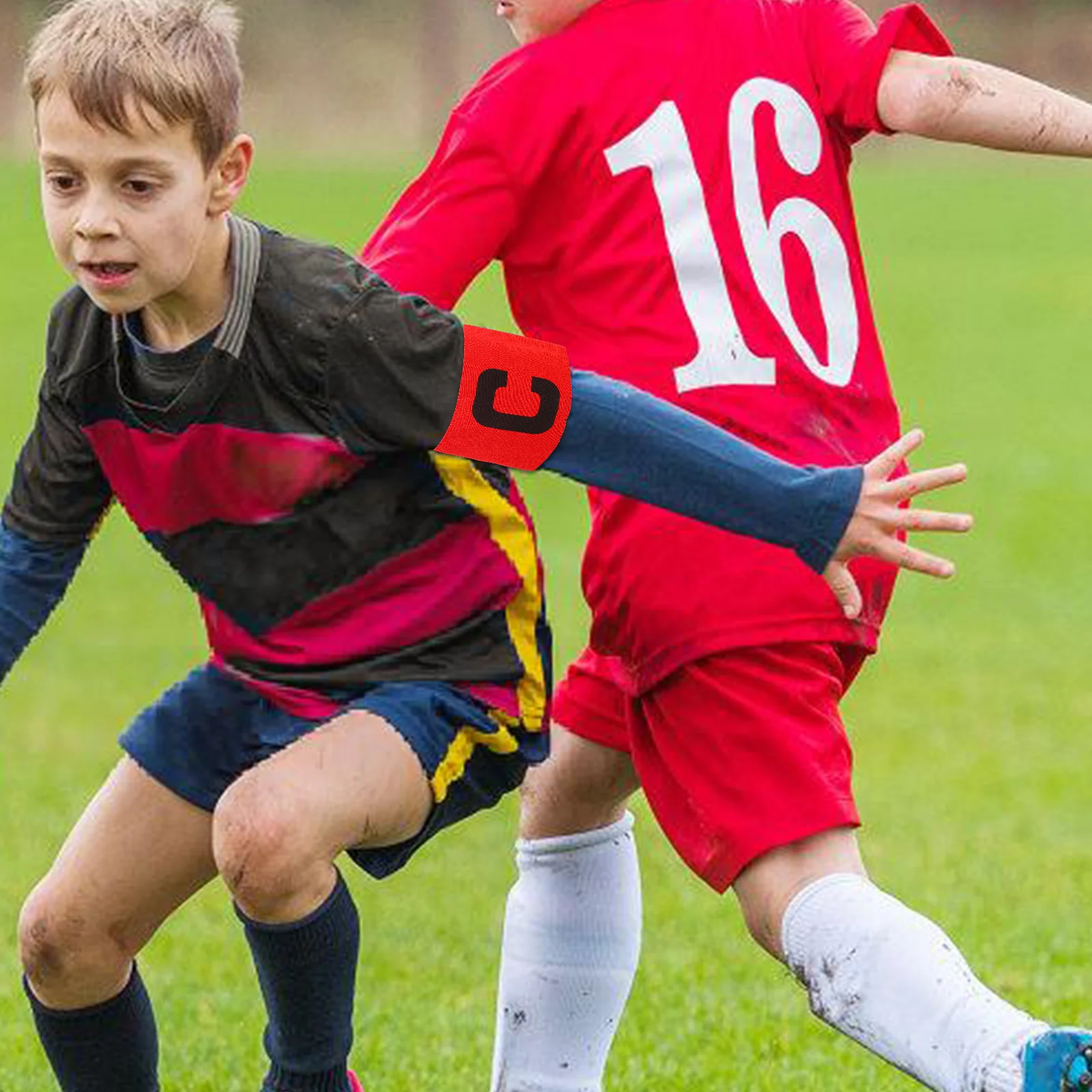 4 pçs capitão faixa de pulso capitães braçadeira crianças faixas de futebol acessório bandas