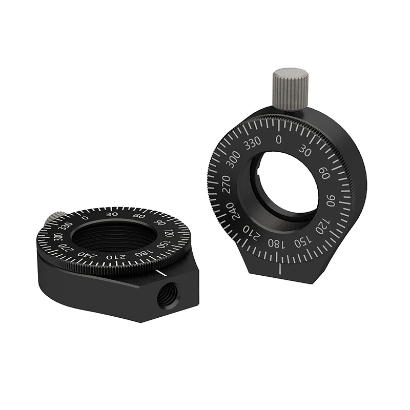 Quadro de montagem de placa de onda polarizadora com rosca SM05 SM1 suporte de grade de base de montagem rotativa de 360 graus