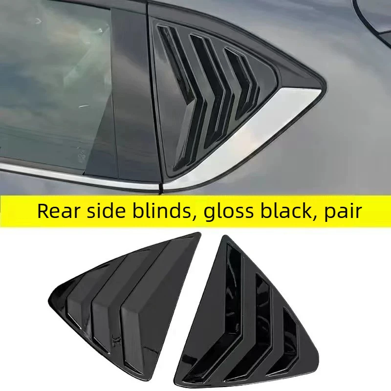 

For Mazda CX5 2017-2025 Rear Triangle Window Louver Side Window Shark Gill Sticker Car Exterior Modification Accessories Tools
