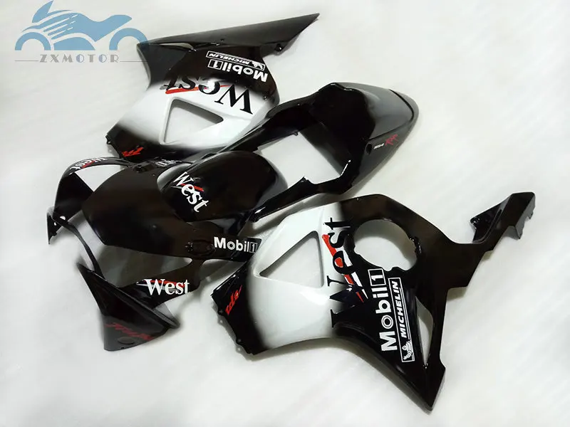 Motorcycle fairings for CBR 900RR 2002 2003 fireblade black west Compression fairing body repair parts CBR 954 RR CBR900RR 02 03