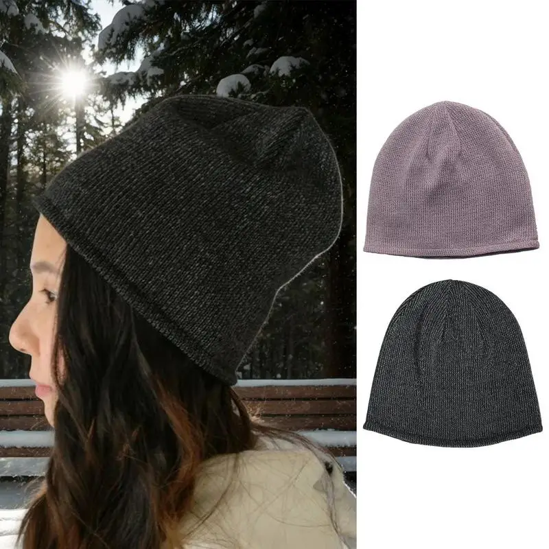 

Reflective Knit Hat Reflective Running Hat High Visibility Safety Beanie Fishing Hat Daily Beanies For Outdoor Activities