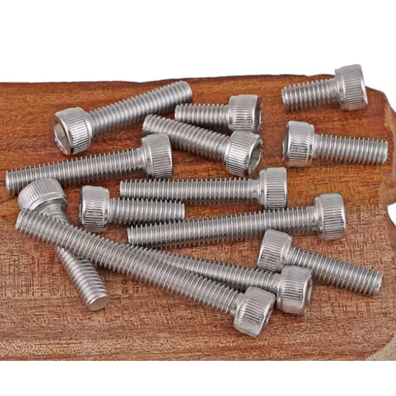 1~20Pieces Left Hand Thread Socket Cap Screws M3 M4 M5 M6 M8 M10 M12 304 A2-70 Stainless Steel Reverse Thread Hex Allen Bolts