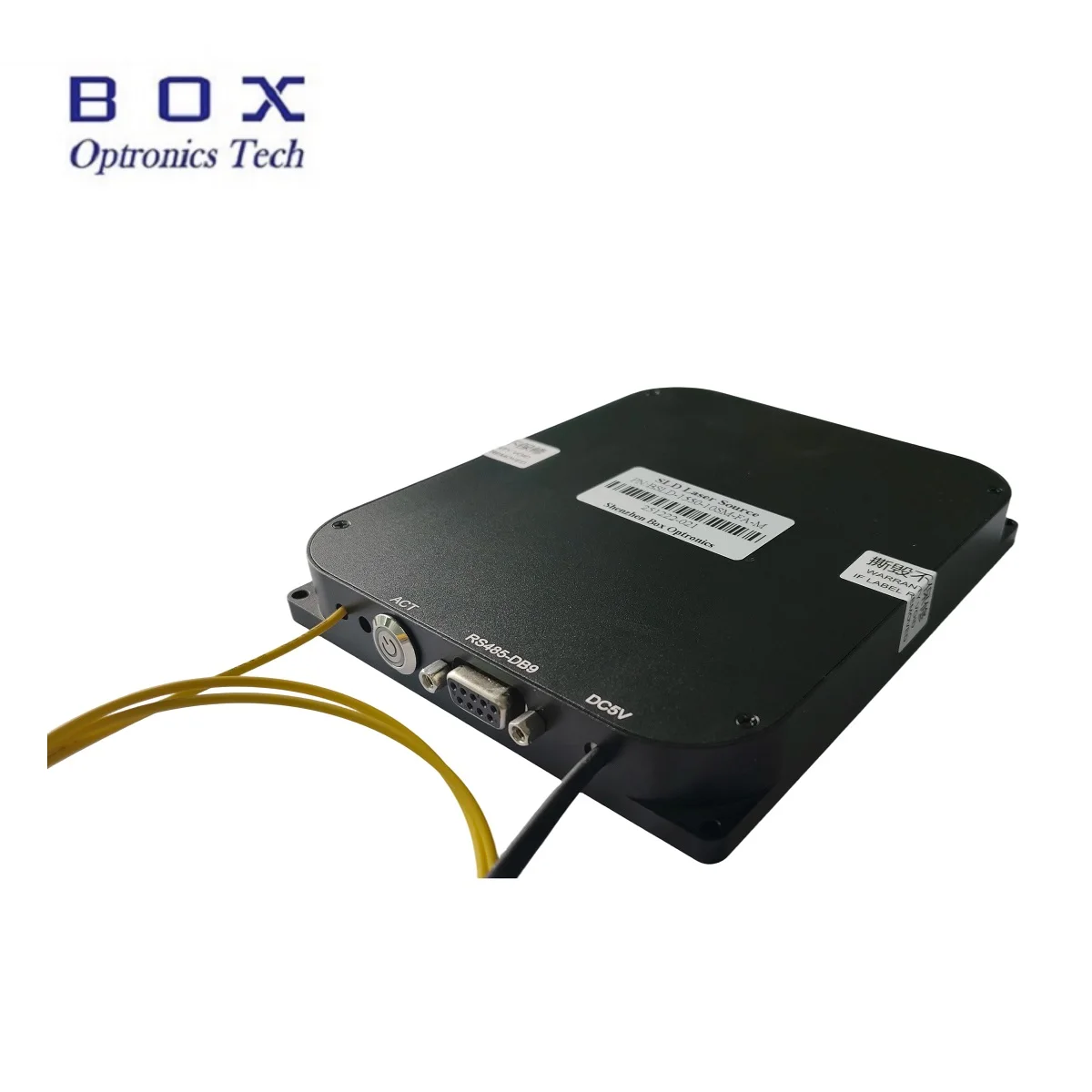 Good 1310nm 30mW SLD Broadband Source SMF FCAPC 150x125x20mm 5V OTDR Testing
