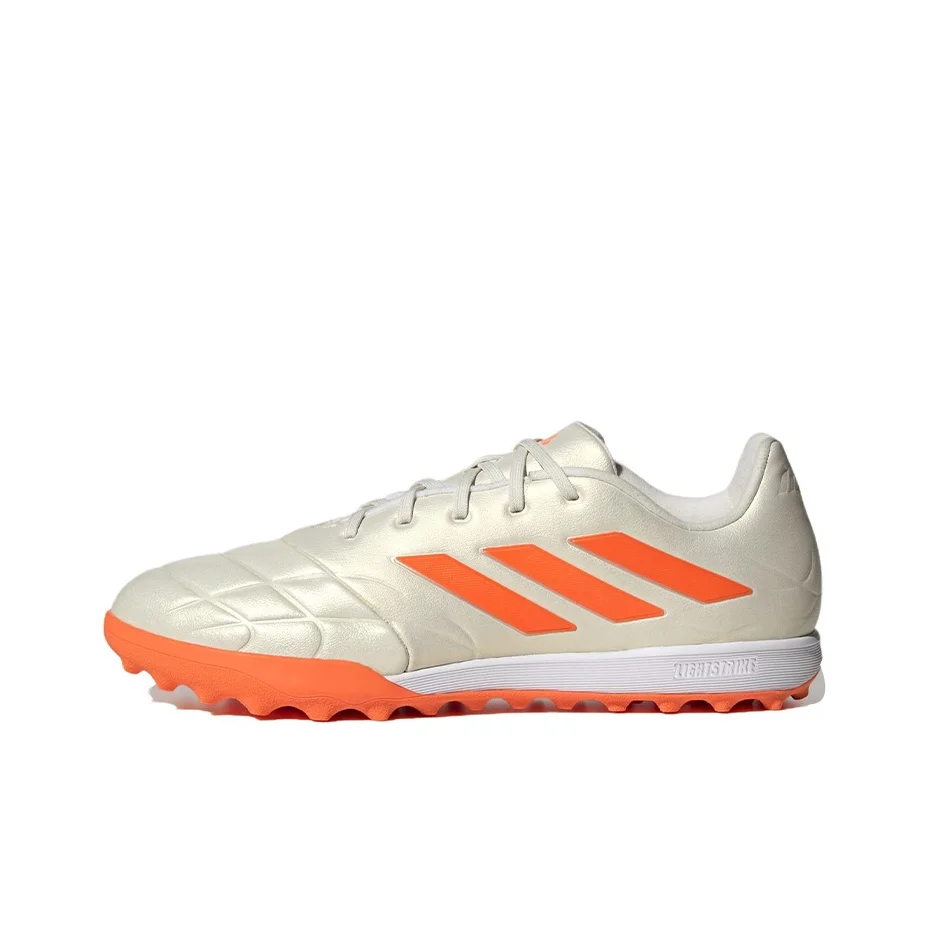 Adidas COPA PURE.3 TF Turf Slip Resistant, Abrasion Resistant, Lightweight Soccer Shoes Unisex Gray White GY9053