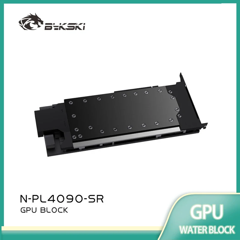 Bykski GPU Block Use for Peladn / NVIDIA RTX 4090 Turbo Version Video Card Chrome-plated Red Copper Process / N-PL4090-SR