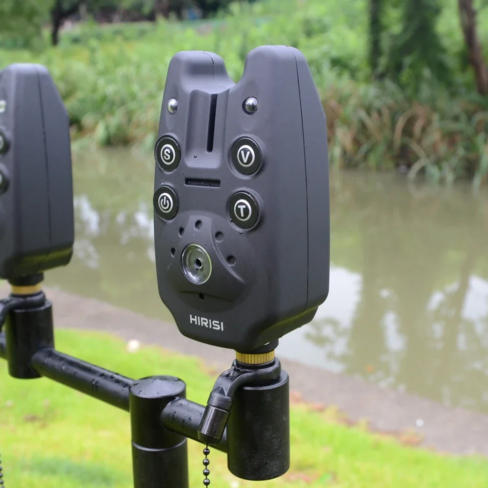 Hirisi B1101 Alarma de Carpa Volumen Tono Sensibilidad LED - imagen 5