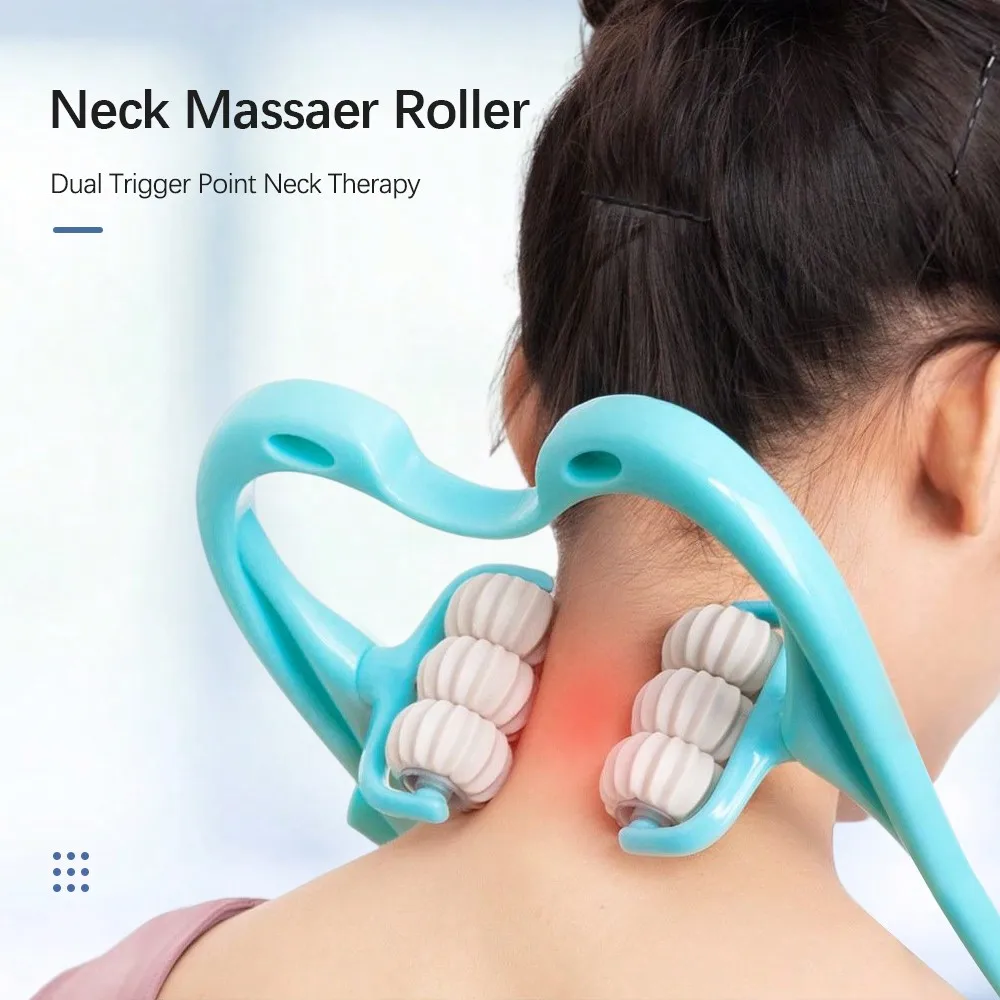 Neck Massager With Strong Kneading For Comfortable And Effective Relief Of Fatigue In The Whole Body, Suitable For Home Use