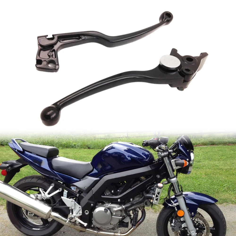 2pcs Left and Right Motorcycle Brake Clutch Levers Accessories For Suzuki GSXR 600 750 Katana 600 750F SV650 SV650S 1999-2008