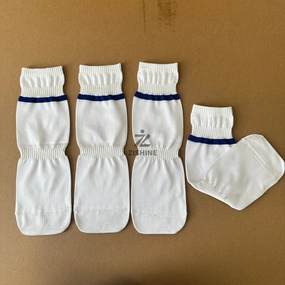 2/4Pcs Prosthetic Carbon Fiber Foot Noise Canceling Socks Amputee Elastic Soundproof Socks Leg Protective Cover