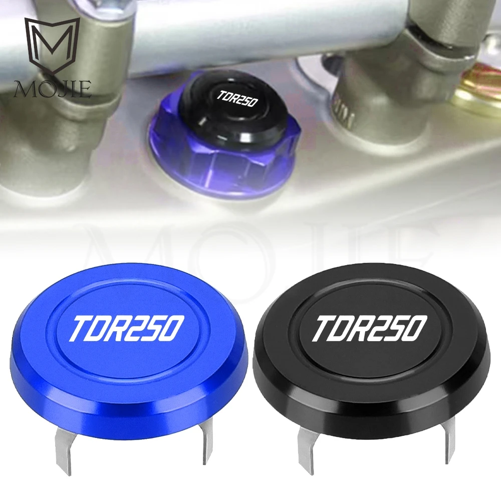 

Motocross Accessories CNC Steering Stem Nut Cap Decorative cover Parts For Yamaha TDR250 TDR 250 1988 1989 1990 1991 1992 1993