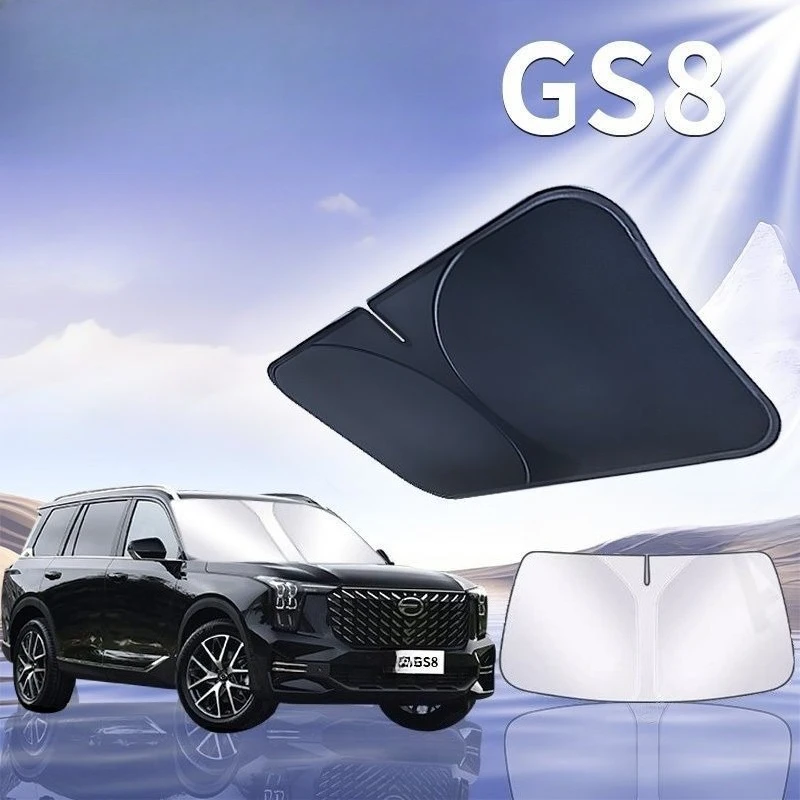 

Для GAC Trumpchi Gs 8 лобовое стекло автомобиля, солнцезащитные козырьки, отражатель Ray, авто оконный козырек, складной зонтик, подарок, 1 шт.