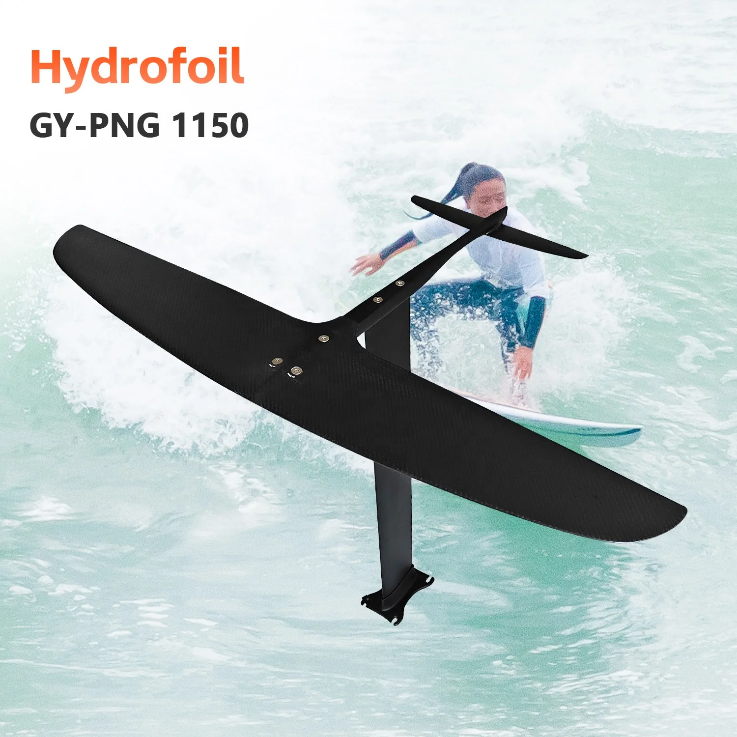 New Arrival AXIS 1150 Full 3K Carbon Fiber Hydrofoil Ultra-Light Water Sports Surfing Board Hydrofoils Surfing