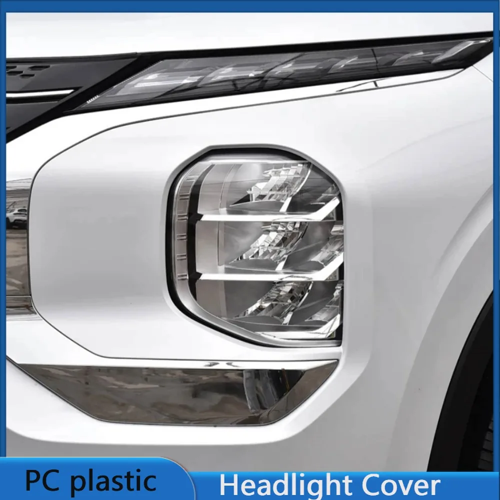 

For Mitsubishi Outlander 2022-2024 Year Front Headlight Cover Transparent Lampshade Headlamp Lens Shell Body Kit Accessories