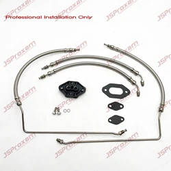 Manguera de cilindro de Ram de inclinación hidráulica con bloque de cilindro, 9B-106A 9F-116-17K, apta para Mercruiser 32-864959, Alpha One Gen Two 1 2 I II