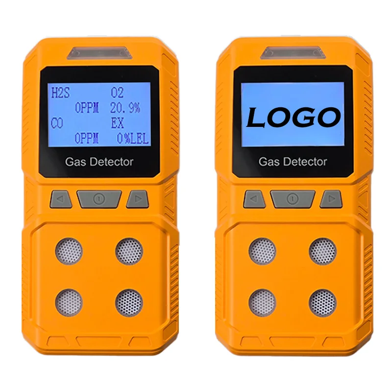 WEAJA 4in1 gas detector handheld Single Portable Gas Detector with Consumption Safety Mon-itoring Equipment Alarm System