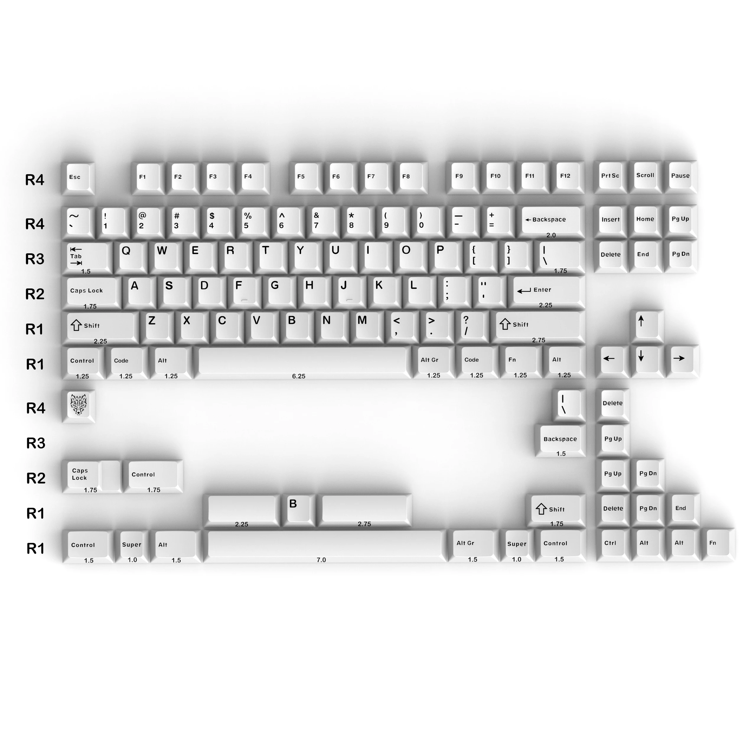 GMK Double Shot KeyCaps Cherry Profile PBT Materiaal Red Samurai 8008 Botanical Shoko Olivia Voor Mechanisch Toetsenbord 6.25u 7u