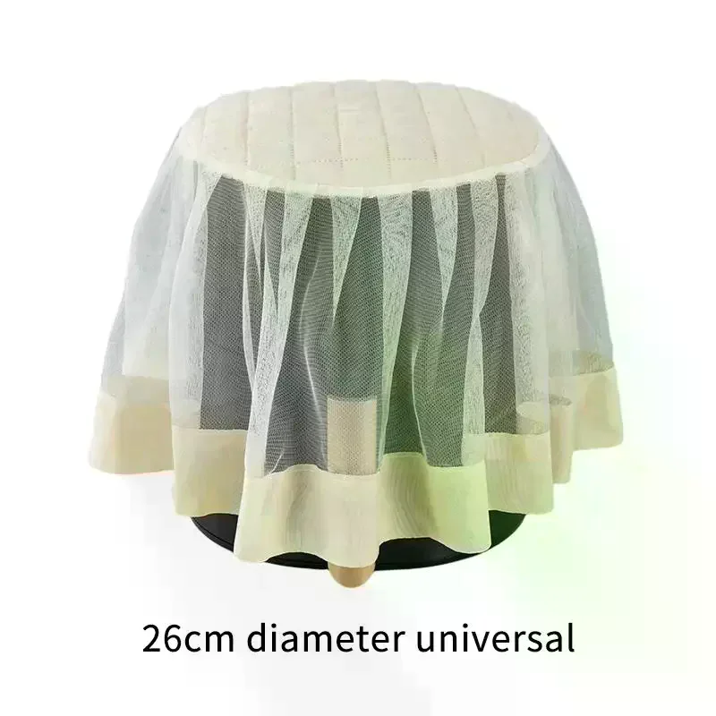 Universal Air Fryer Dust Cover Electric Rice Pot Dust Cover Lace Fabric Cover For Laundry Kitchen Appliances Dust Cover view 3