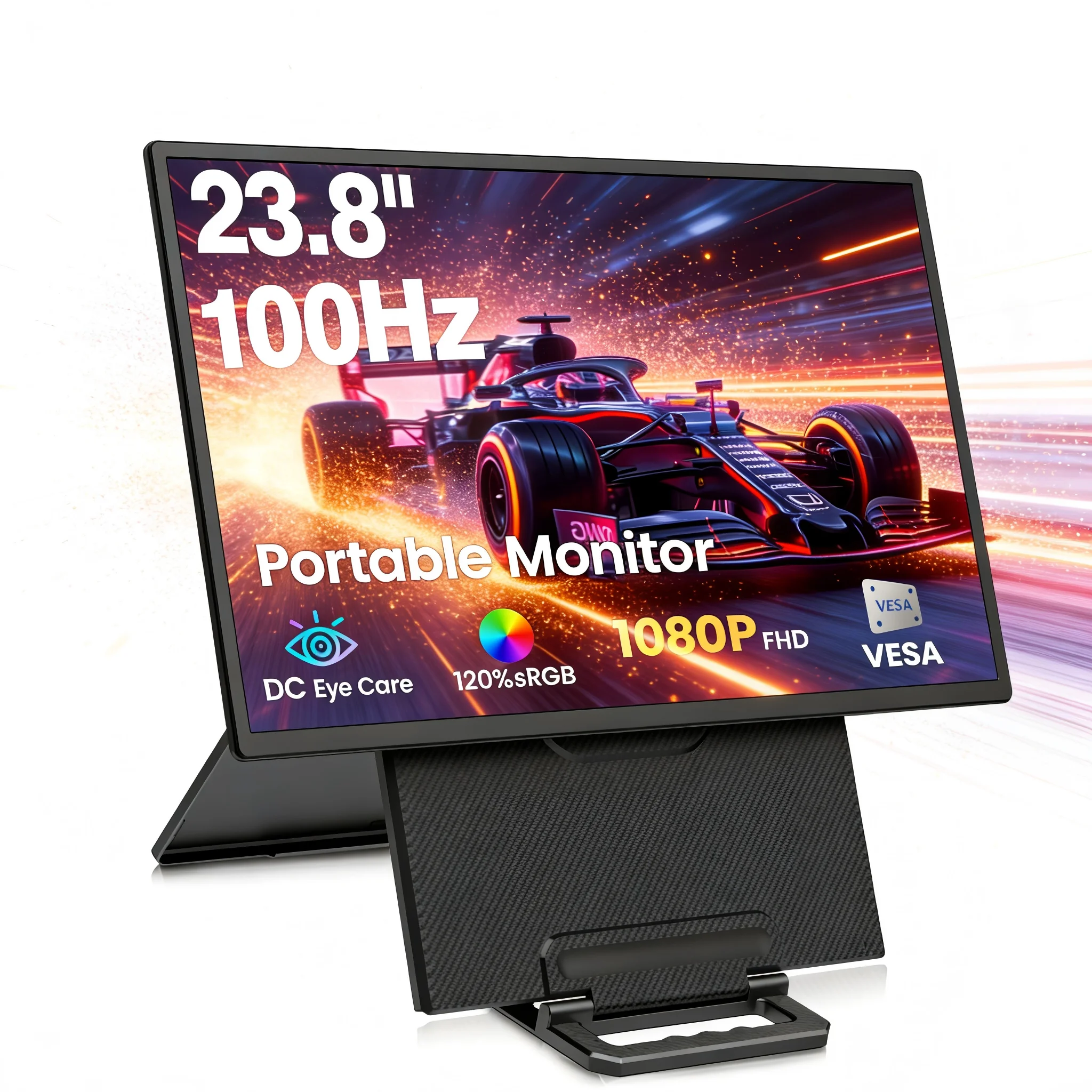 Portable Monitor 23.8 Inch Dual Laptop/PC Secondary Screen Consumer Electronics 2026 Mobile Monitor Widely Compatible