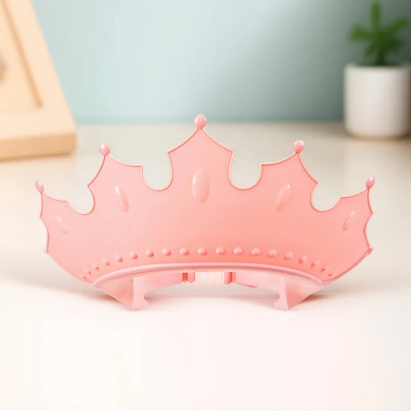 

Shampoo Hat for Kids Crown Style Bathing Cap Waterproof Leak Proof Fit for Children Baby Toddler Easy Rinse No More Tears Bathe