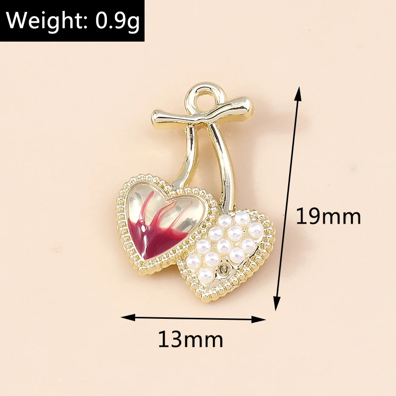 Leslie 4 Stück 16 x 18 mm wunderschöne goldfarbene Kristall-Anhänger mit blühenden Rosen für handgefertigte DIY-Halsketten, Ohrringe, Anhänger, Hochzeitsschmuck – Detail 11