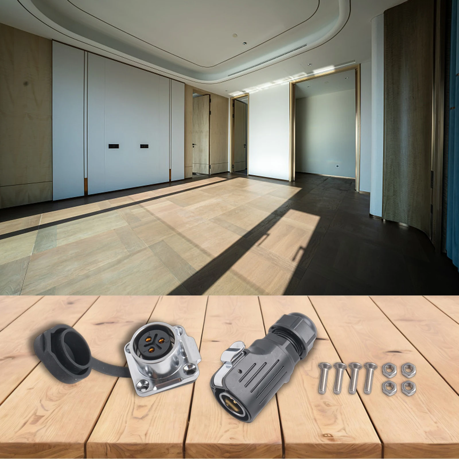 Easy Insertion Removal Quick Connector Over 1900 Cycles High Protection Level Challenging Environments Easy Insertion