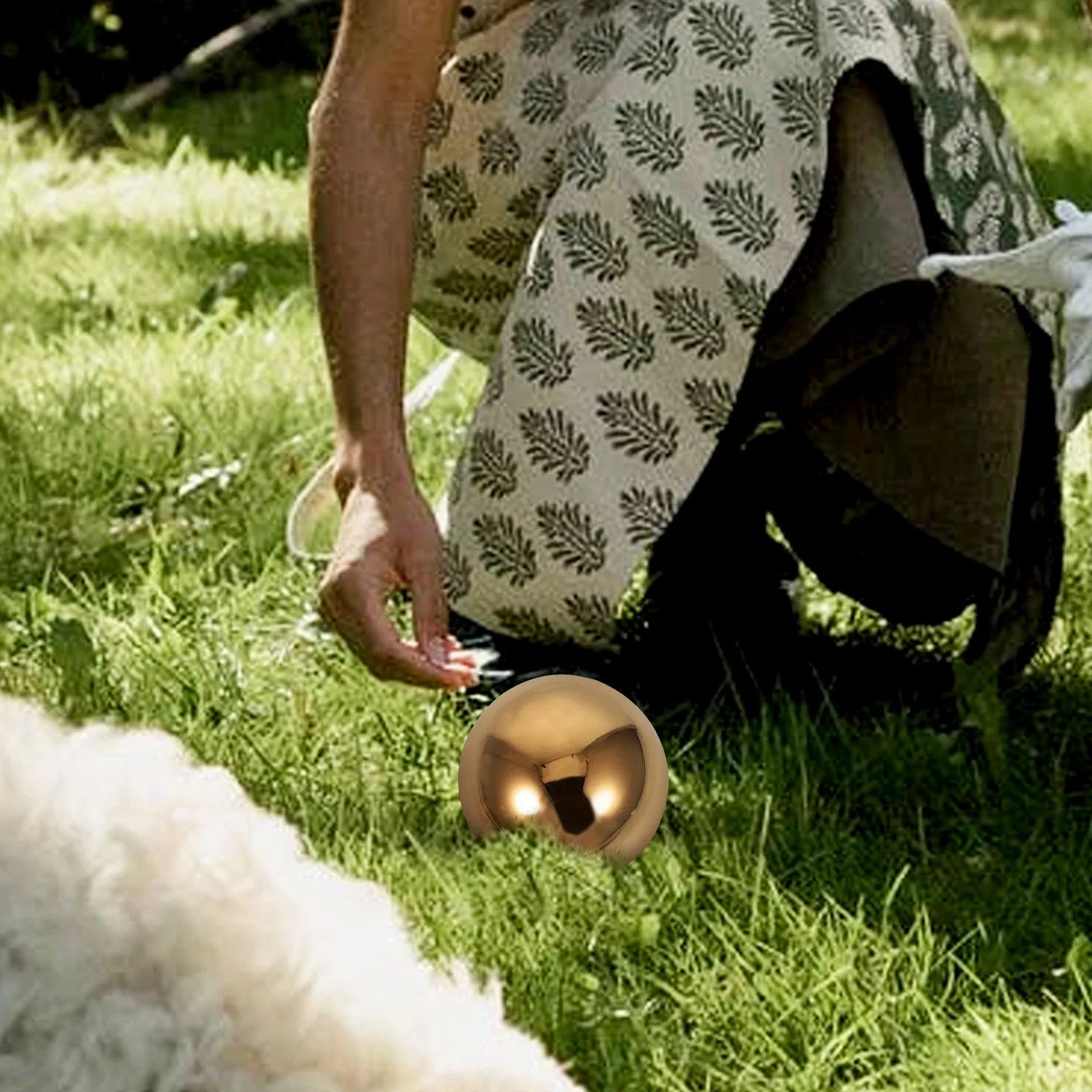 

3pcs Stainless Balls Hollow Round Stainless Steel Balls Decorative Gazing Globes for Garden Home Reflective Sphere