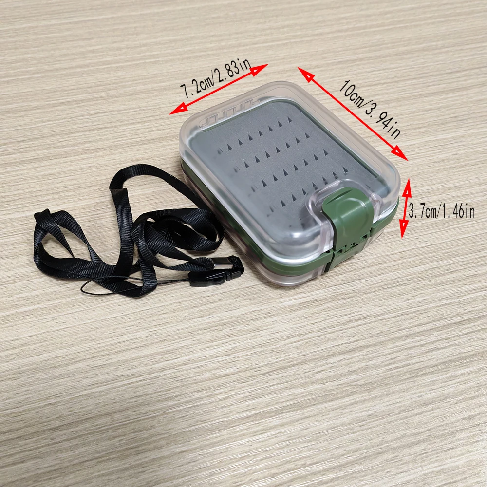 Fly Fishing Gear Storage Box Is Used to Store Fly Hooks, Fur Hooks, Small Sequins, Lure Boxes, Fish Hook Sorting Boxes