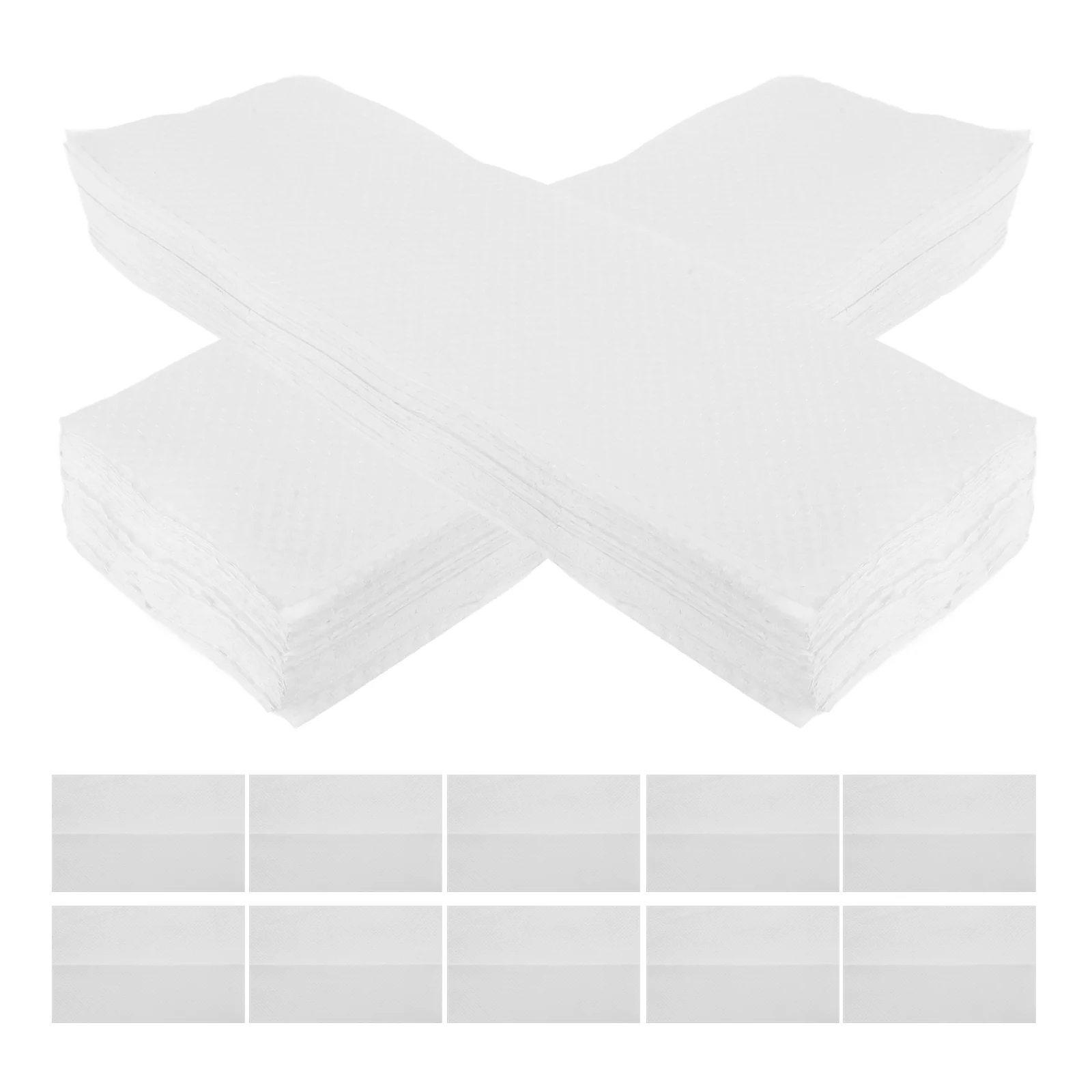

200pcs Disposable Guest Towels Thick Paper Hand Towel Soft Absorbent Linen Feel White For Bathroom Kitchen Restaurant Hotel
