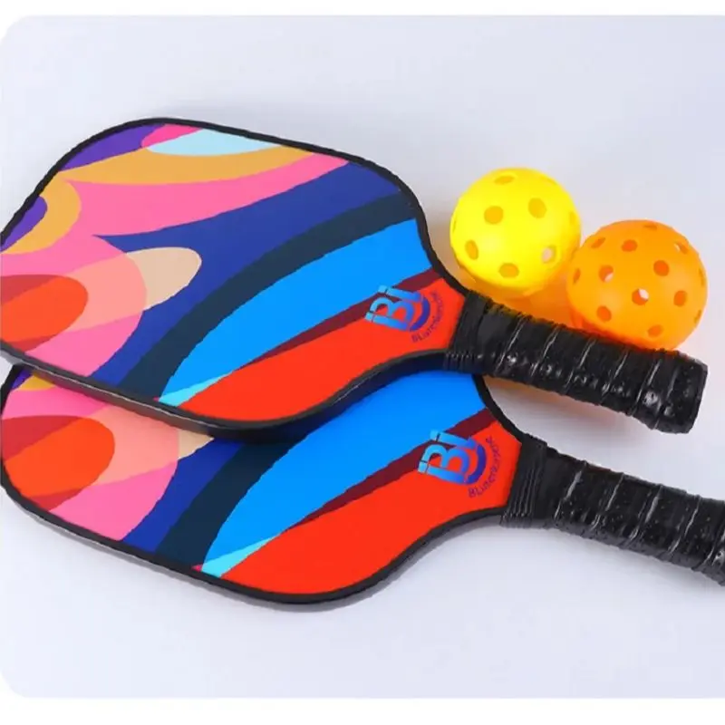 (2 pz/paia) Popolare Pickleball Paddle in fibra di vetro a nido d'ape PP Board Pickle Ball Racchetta