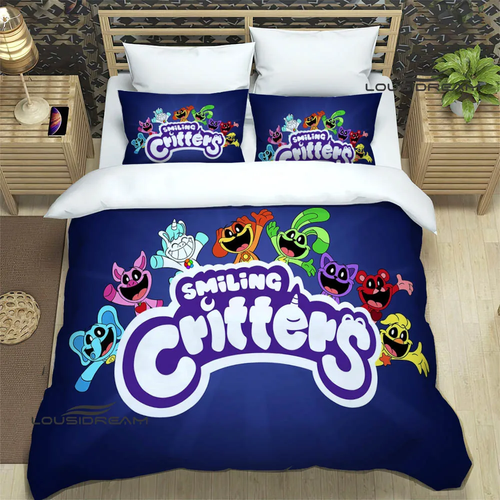 3D S-smiling critters Cartoon Bedding Sets exquisite bed supplies set duvet cover comforter set bedding set luxury birthday gift