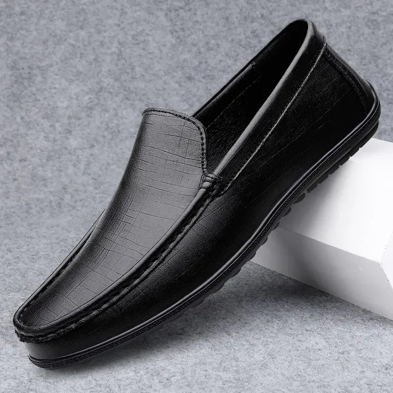 

Men's casual shoes, summer men's loafers, casual non slip flat shoes, lightweight and soft smooth driving shoes