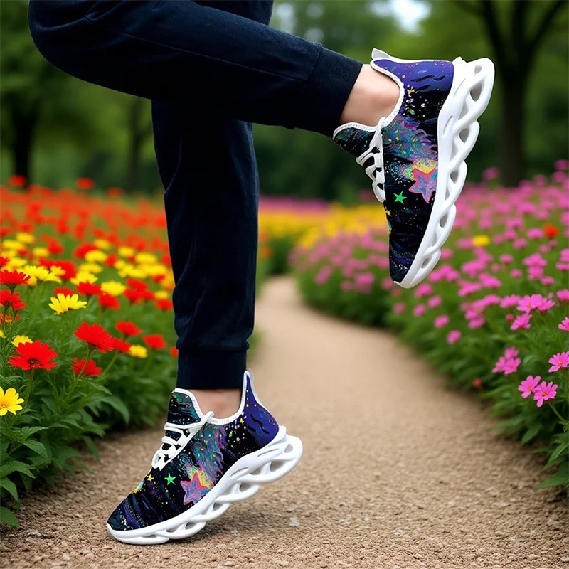 أحذية الجري الرجالية للنساء أحذية رياضية كاجوال للجنسين قابلة للتنفس أحذية ماركة فاخرة هدية الكريسماس أحذية رياضية Tenis أحذية مشي للرجال #3