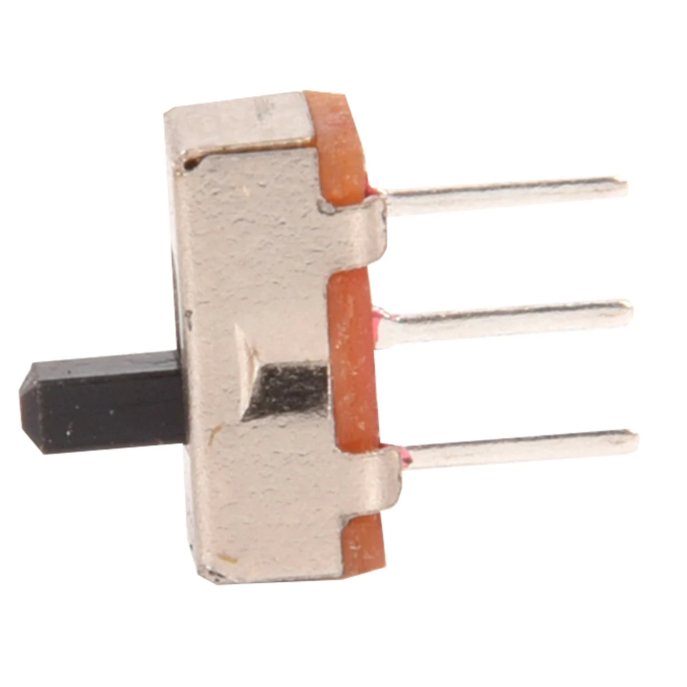 20Pcs 2 Position SPDT 1P2T Mini Vertical Slide Switch with 3 Pins PCB Panel for Arduino (Pack of 20) CLT1024