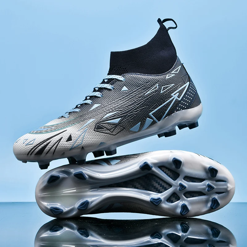 

35-45 Sock Soccer Shoes Football Shoes for Men Soccer Cleats Women Original Football Boots AF/GF Unisex Futsal Training Shoes