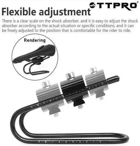 【Comfort Shock】MTB Bike Suspension Seatpost Alloy Spring Steel Shock Absorber Saddle Post for Mountain Road Bicycle Cycling Part