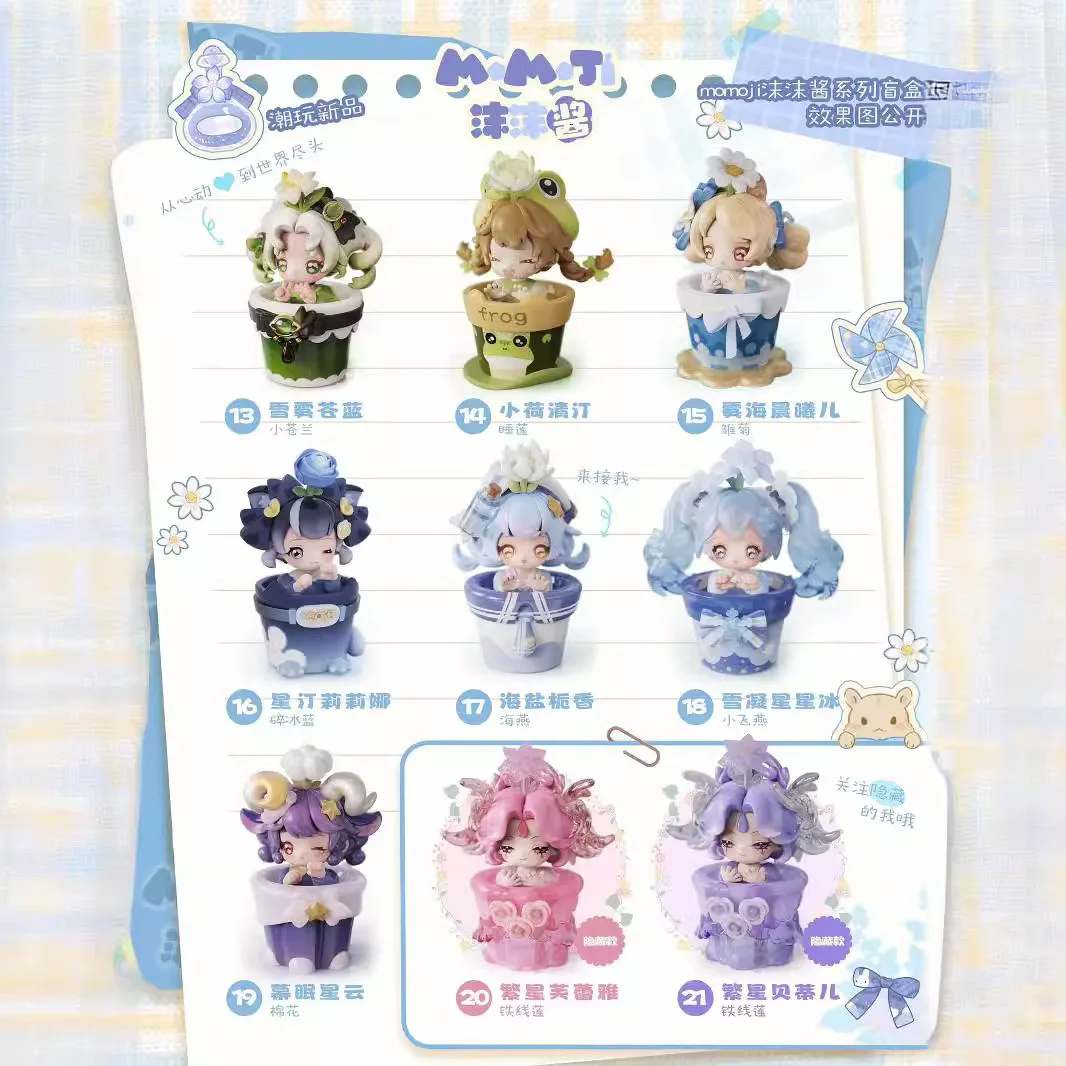 Official Sweet Emilya Momojiang Miracle Garden Series Mystery Blind Box, Cute Mini Figure Toys Ready to Ship
