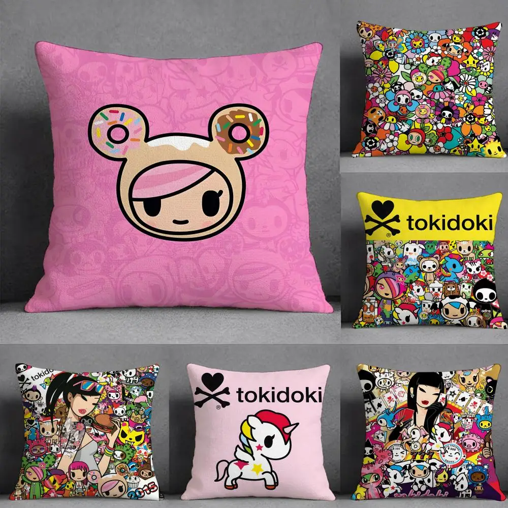 T-tokidokis Brand Pillow Case Pillowcase, Double-sided Printed, Sofa Cushion, Bedroom Headboard Pillow