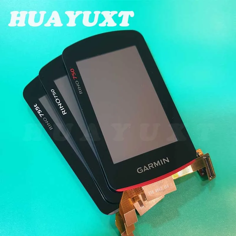 Original For GARMIN Rino 750 Rino 755t LCD Display With Touch Screen Handheld GPS Repair Replacement Parts
