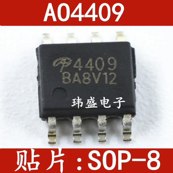 

10 шт. AO4409 4409 SOP8 MOS P