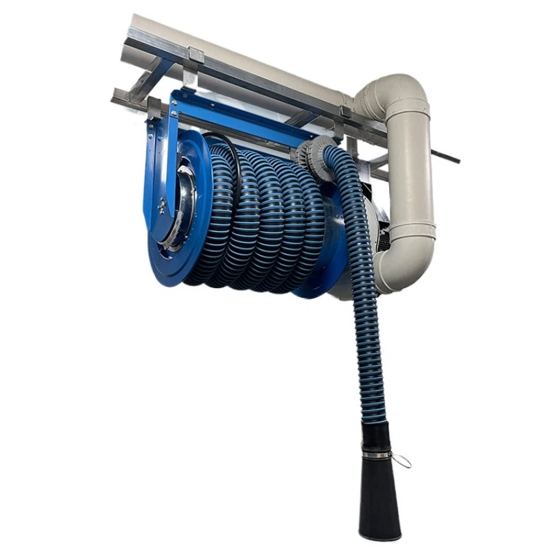 

Convenient Automobile Exhaust Removal Workshop Equipment Hose Reel Smoke Exhaust