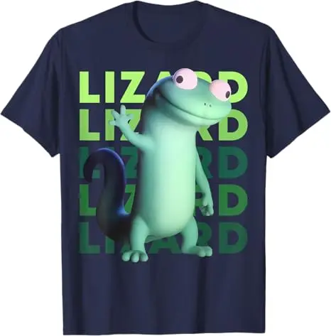 Funny Weirdcore Animal Women Men Lizard Lizard-Lizard Meme T-Shirt Y2k Design Saying Tee Short Sleeve Aesthetic Clothes Novelty
