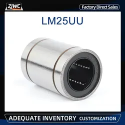 1pc LM25UU Long Type 25mm Linear Ball Bearing CNC Parts For 3D Printer Linear Bearings